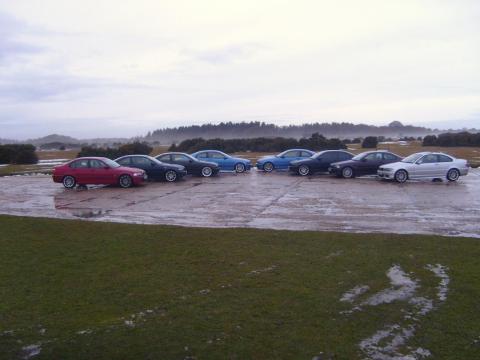 a few guys from e46zone got together