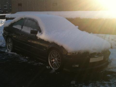 In The snow