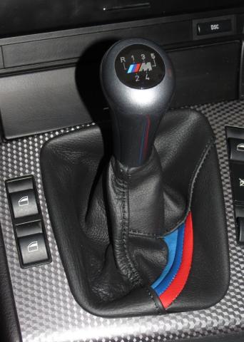 New gear shift and gaiter